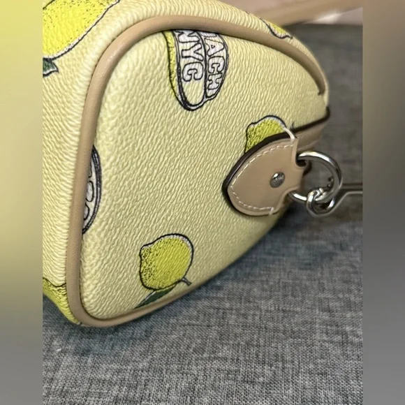 NWT Coach Mini Rowan Lemon (NYC) Crossbody Satchel - Picture 13 of 15